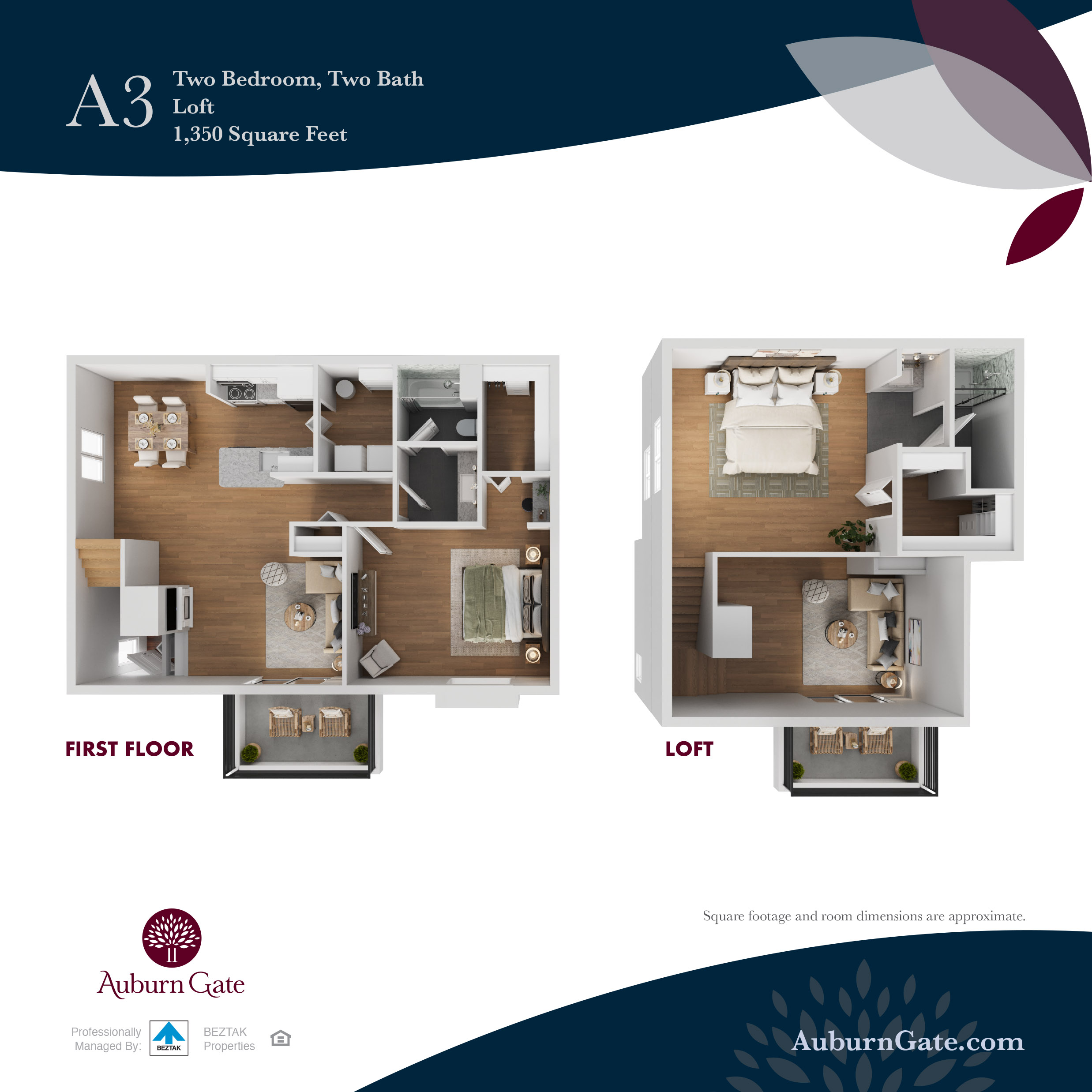 A3 Enhanced floor plan